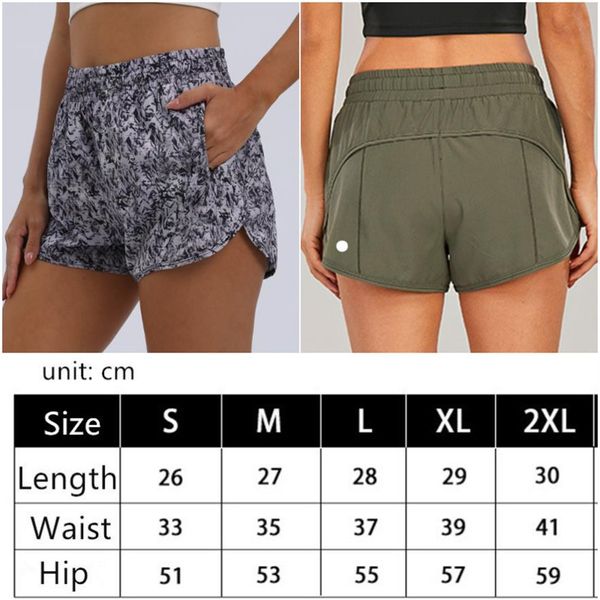 

ll-0160 womens yoga outfits high waist shorts exercise short pants fitness wear girls running elastic gym pants sportswear d240e