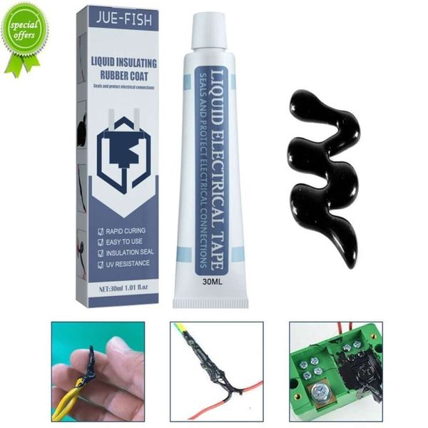 

new 30/50ml liquid insulating tape repair rubber electrical wire cable coat fix line glue car repair universal