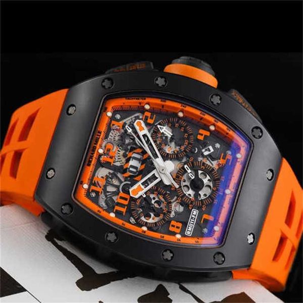 

richarmilles watches designer watches mechanical wrist watch swiss movement tourbillon automatic mechanical quartz wristwatches wrist rm011, Slivery;black