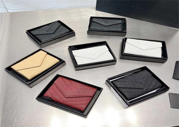 

wallet designer crossbody bags womens shopping bag letter cardholder ladies coin purses flap wallets plain purse luxury tote envel3931380, Red;black