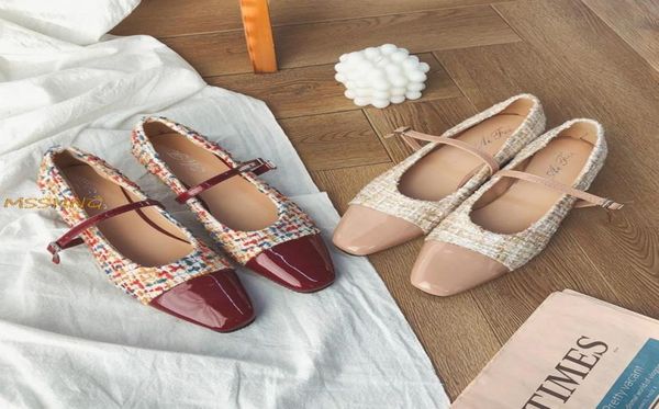 

dress shoes fshion mary jane thick heel women retro pumps 2021 spring autumn round toe buckle strap square6180795, Black