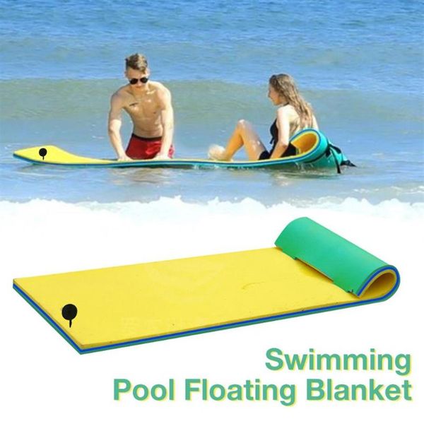 

inflatable floats & tubes floating water pad tear-resistant cosy xpe foam mat for beach lake pool relaxing301u