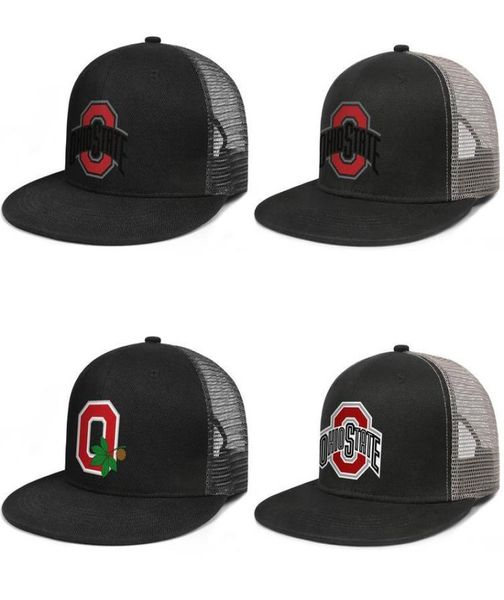 

ohio state buckeyes mens and womens grid baseball cap cool design your own hip hopflat brimhats primary team logo sport 388 footba9034888, Blue;gray