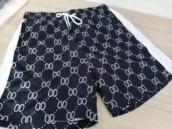 

2021 summer shorts waterproof and quick-drying swimwear designer men'sl white black beach shortss men'ss swimwears men's swim