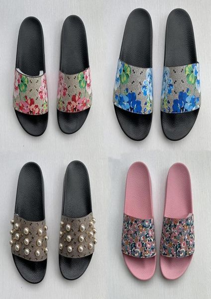 

tsm slippers sheer slides designer luxury women men rubber flower slides transparent jelly slipper summer sandals fashion shoes wi5350948, Black