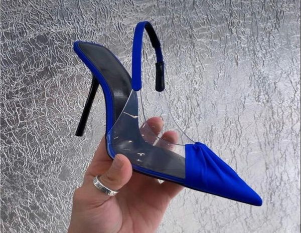 

dress shoes for womens cattle patent leather splicing transparent tpu stiletto heel sandal designer 10cm high heeled sandals 4983645, Black