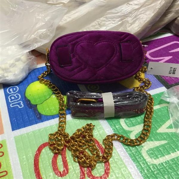 

designer-2018 velvet waist bags women fanny pack bags bum bag belt bag women money phone handy waist purse solid travel bag 2216272s