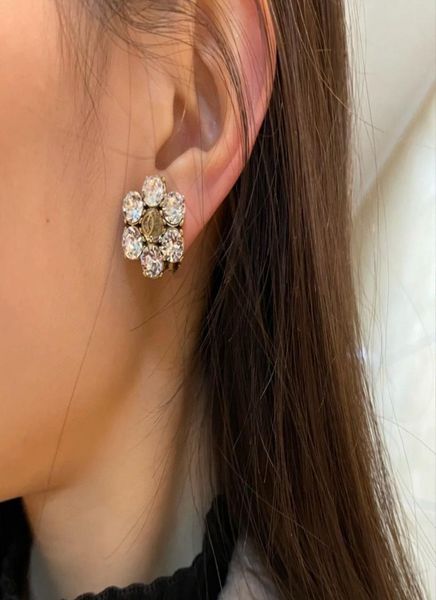 

fashion cz earrings aretes orecchini for women party wedding lovers gift jewelry engagement with box hb5316331878, Golden;silver