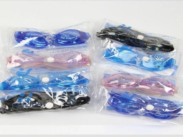 

kids antifog waterproof swimming goggles for diving glasses with earplugs silicone swimming eyewear eyeglasses 100 dhl6616028