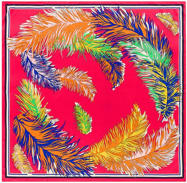 

2019 new high qualtiy silk scarf fashion ethnic style wind feather sunscreen silk scarf ladies silk scarves4805688, Blue;gray