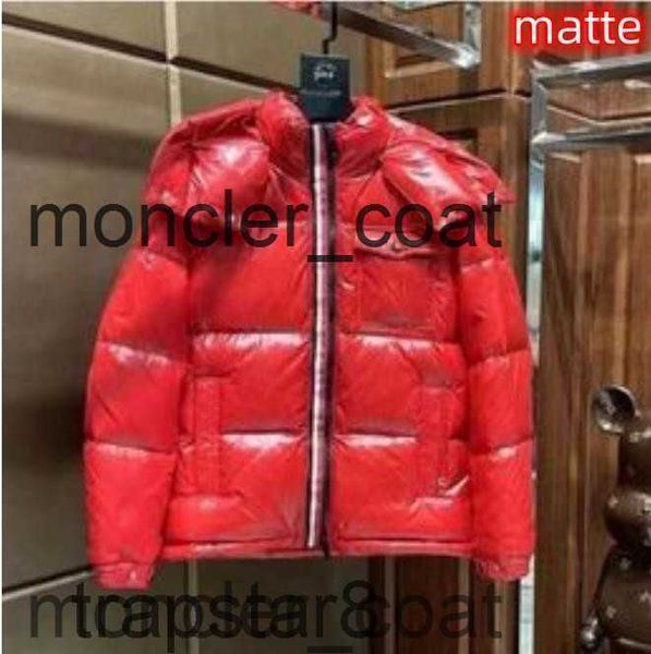

mens down jacket puffer coats winter stylist coat parka hooded thick womens feather windproof outerwear cold protection badge decoration mul, Black