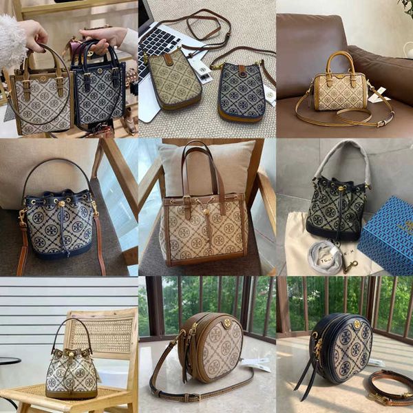 

luxury torysburchs designer bag leather handbags tb womens womens leisure portable fashional bags one-shoulder messenger tote handbag