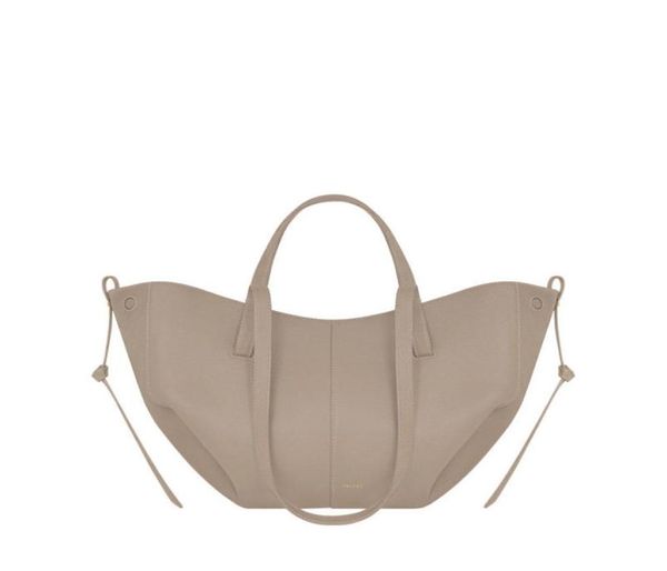 

cyme tote bag full-grain textured leather designer magnetic buckle closure handbag women suede inner lining luxury large capacity jd8f945906