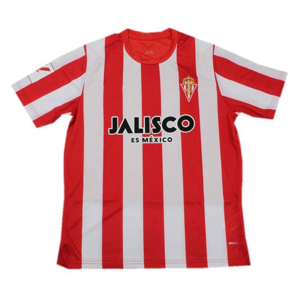 

2023/24 sporting de gijon soccer jerseys 2024 campos queipo campu j. varane shirts mens diego s. j. otero djuka izquierdoz football uniforms, Black;yellow