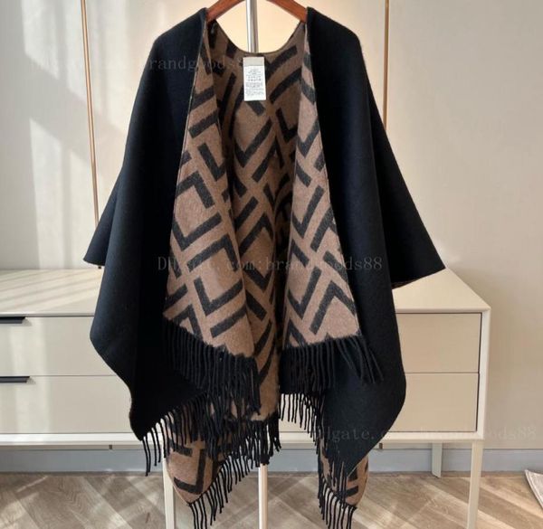 

original quality jacquard cashmere and wool designer scarf shawl for women classic f fashion luxury winter scarves whole big s4560583, Blue;gray