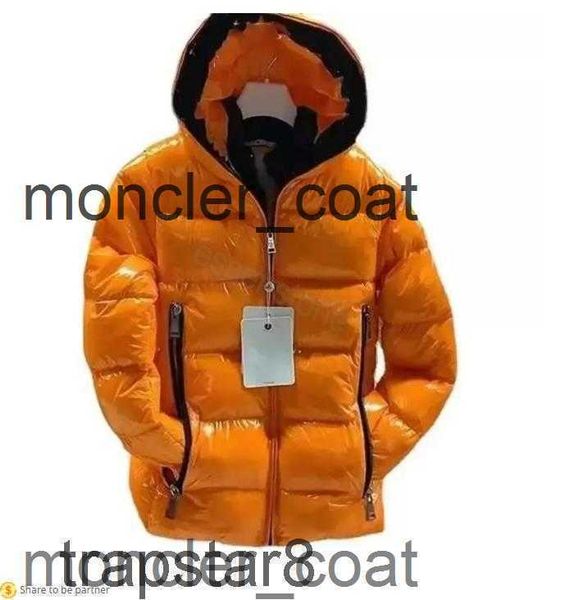 

mens down jacket puffer coats winter stylist coat parka hooded thick womens feather windproof outerwear cold protection badge decoration mul, Black