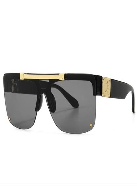 

2019 new arrived double lens men heavy sunglasses 20pcslot04760808, White;black