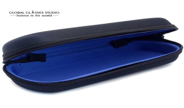

new fashion eyewear glasses cases bags portable sunglasses pouch zipper eyeglasses hard black small sunglasses case0055670764