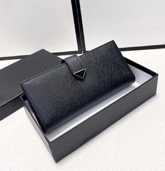 

luxury man woman purses clutch bags fashion brand long wallets women men cowhide purse multifunction designers business ca7063374, Red;black