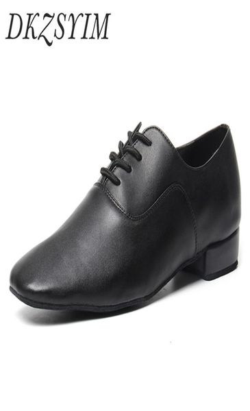 

dress shoes dkzsyim men dance latin ballroom dance shoes modern indoor tango sneaker for boy heeled 25cm 2211164903174, Black