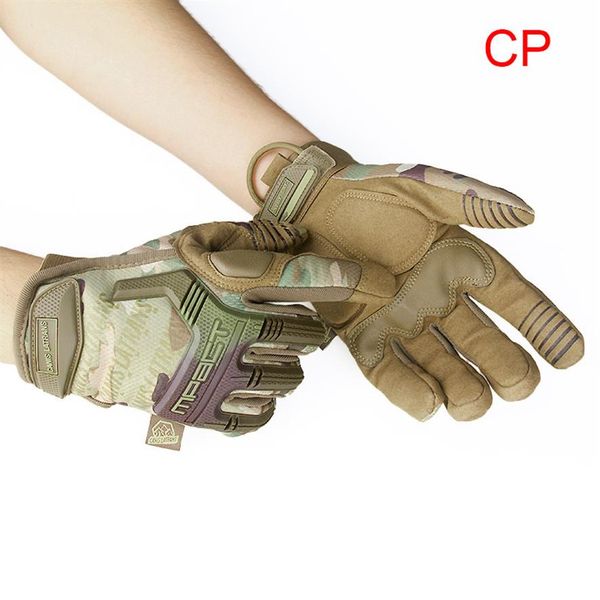 

outdoor sports big camping tactical airsoft hunting motorcycle cycling racing riding gloves armed finger gloves cl14-00902562, Black