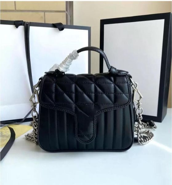 

original luxury brand shoulder bags purse women039s chain hanbag ladies fashion leather designer handbag ladies flap letter sti1182221, Red;black