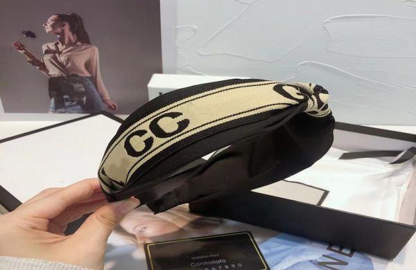 

fashion headband letter headbands women classic hairband with stamp hair accessories2002530, Silver