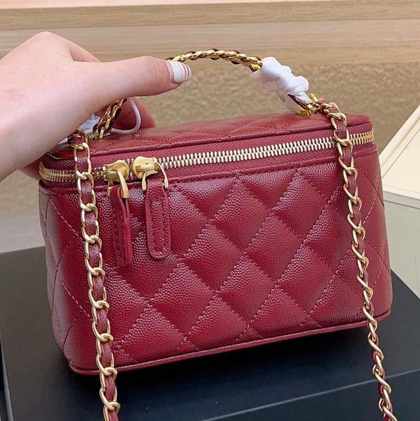 

designer bag shoulder bags handbag versatile large capacity portable messenger leather bag black pink 005