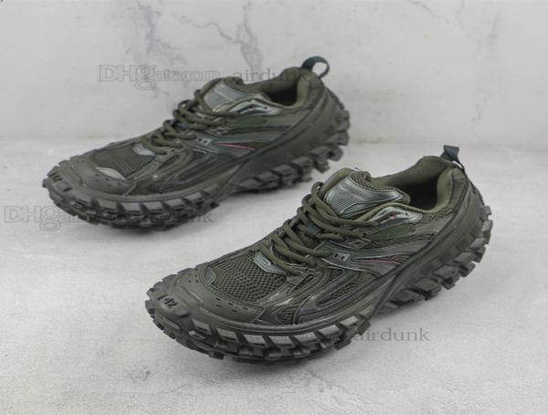 

designer defender sneaker men women casual shoes rubber platform tire shoe sneakers beige black khaki army green stars loves mens 4931024