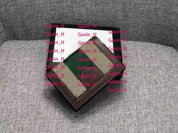 

fashion women wallets leather men purse come with dust bag box wallet7673929, Red;black