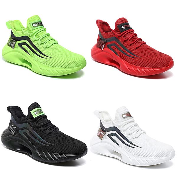 

2023 running shoes men white black green red trainers outdoor bright sneakers non-slip