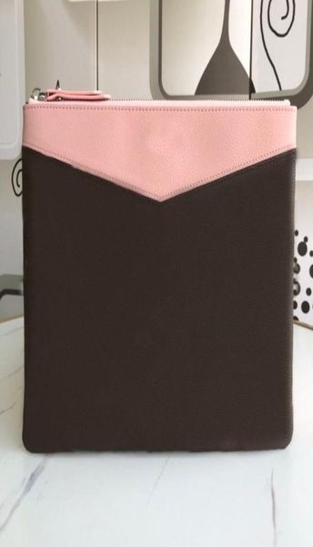 

new travel toiletry pouch protection makeup zopper bags clutch women genuine leather waterproof cosmetic bags for women3156413, Red;black