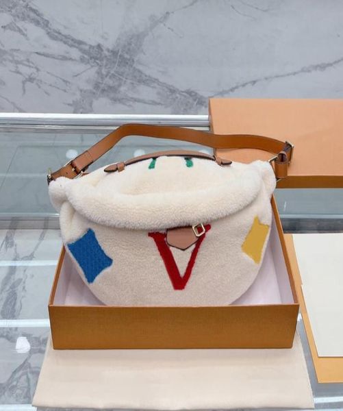 

women fanny pack designer handbags famous waist bags original soft plush genuine men chest bag bumbag designers crossbody bags pur2421856