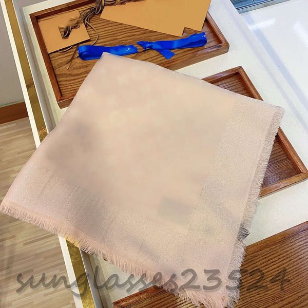 

champagne scarf silk wool scarf shawl, autumn and winter fashion items, fine silver wire, multi-color, full logo pattern, designer scarf, la, Blue;gray