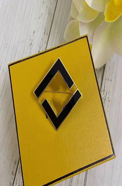 

2022 luxury fashion brooches designer for women and men simple classic letters gold 2 styles brooches anniversary wedding party gi8921037, Gray