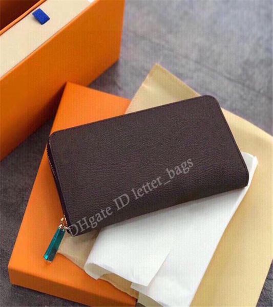 

2021 women luxury designer long wallet card holder classic letter purse singer zipper hardware holders with 1863823, Red;black