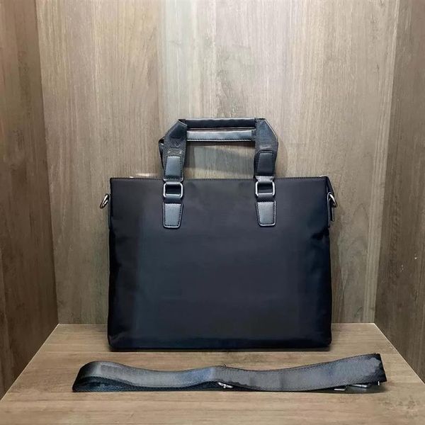 

4 styles men's briefcase shoulder business bag casual messenger handbags nylon retro travel bags black and blue hqp262247c