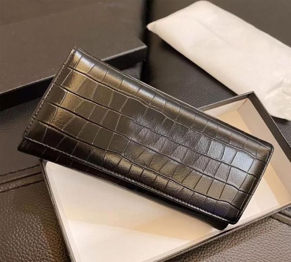 

fashion wallets designer woman stylish letter print wallet classical leather purse long style card holders alligator purses 19x10c8333942, Red;black
