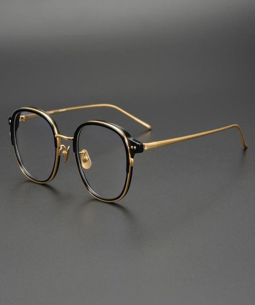 

2019 new pure titanium glasses frame men retro women round prescription eyeglasses harry vintage potter myopia optical frames eyew6128818, Silver