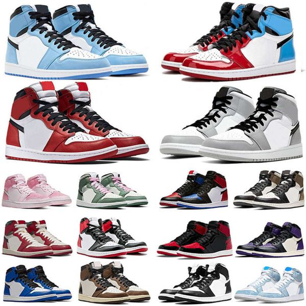 

Basketball Shoes Jumpman 1 1s University Blue Trophy Room Chicago High OG Hyper Royal Barely Orange Digital Pink Trainers Outdoor Walking Sneaker Eur 36-46, 13