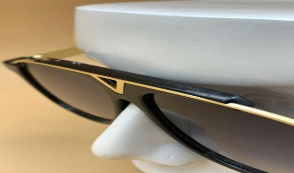 

millionaires 11 sunglases men women full frame vintage designer mascot sunglasses black gold z0936e evidence sunglasses1028110, White;black
