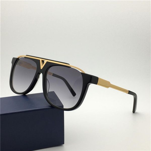

new fashion designer sunglasses mascot 0937 trendy classic vintage men pilot glasses uv400 protection come with273d, White;black