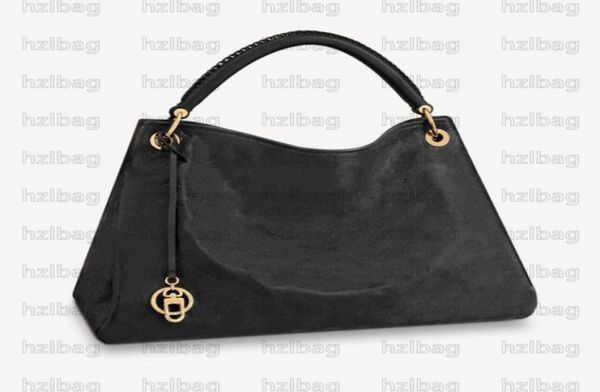 

designer artsy mm handbag quietly luxurious hobo bag monograms empreinte embossed supple grained cowhide leather casual tote luxur5938193, Brown;gray