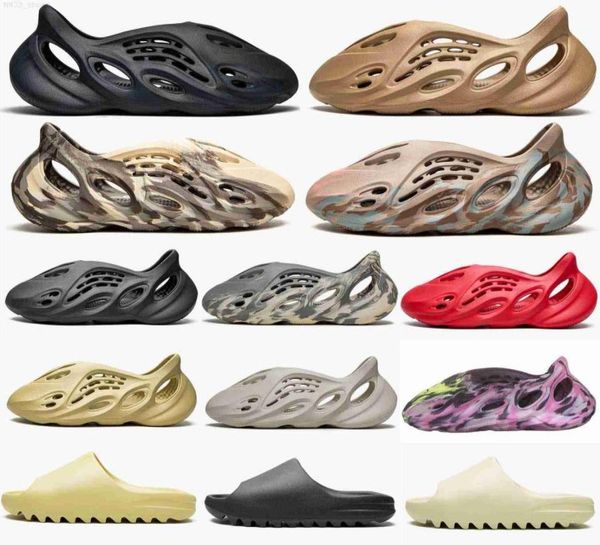 

sandals rnnrs men slippers woman slider slide slipper slides shoe designer vermillion mineral blue onyx pure ochre bone resin4468045, Black