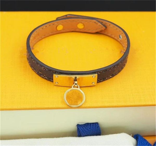 

whole classic letter flower leather bracelet man and women bracelet with box can be whole8182032, Golden;silver