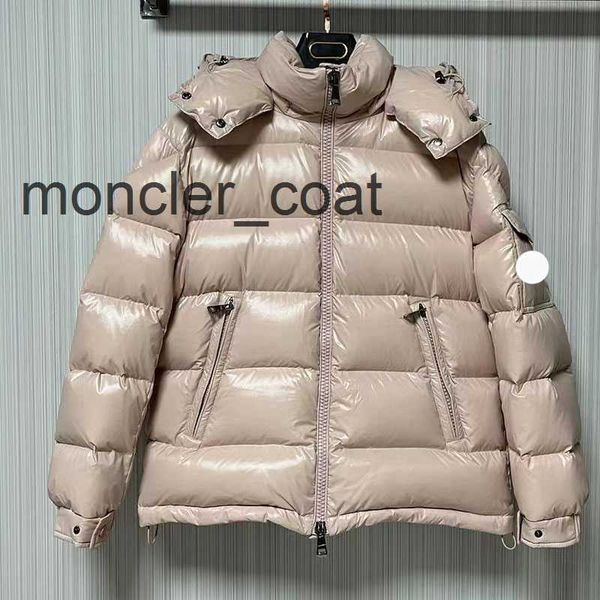 

designer women down parkas embroidered badges men removable hat short stand neck bread coat couple autumn winter thickened warm jacket size, Black