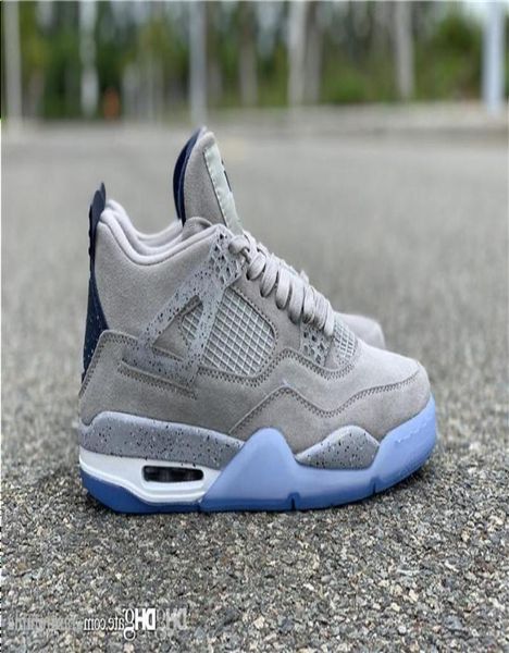 

shoes with suede limited hoyas pe white 4 outdoor iv box basketball georgetown sports sneakers 4s grey men original authentic qual5321897, Black
