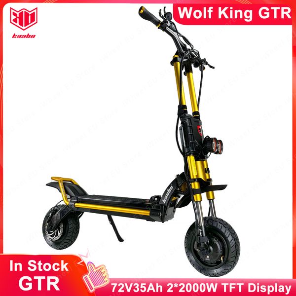 

kaabo wolf king gtr 72v 35ah battery dual motor 2000w*2 portable removable battery 12inch tire kaabo wolf king gtr