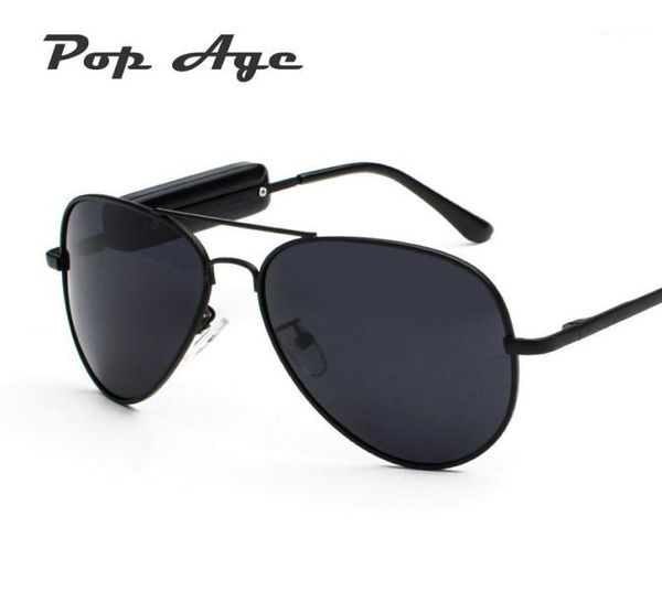 

age 2021 fashion pilot driving sunglasses men women smart stereo bluetooth sun glasses calling round earphone glass3270911, White;black