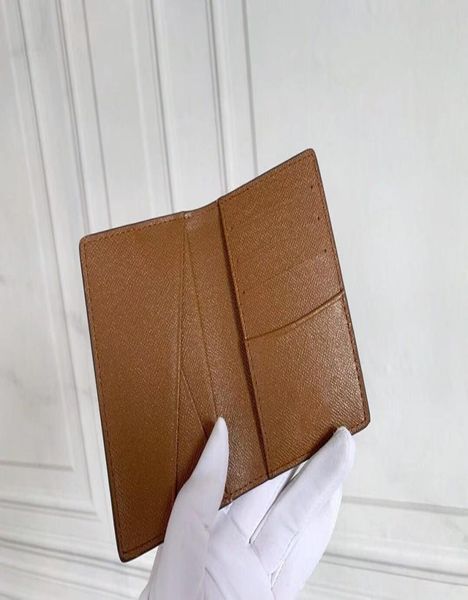 

men canvas leather pocket wallet n60502 n63145 card holders fashion designer short coin purse key pouch n63143 m616962523522, Brown;gray